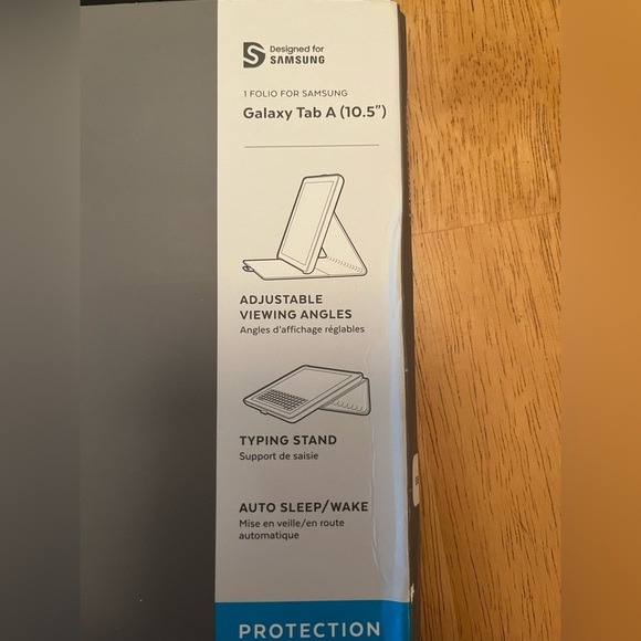 NEW! SAMSUNG GALAXY Speck Balance Folio Tab A 10.5 tablet black case cover NWT - Picture 4 of 6